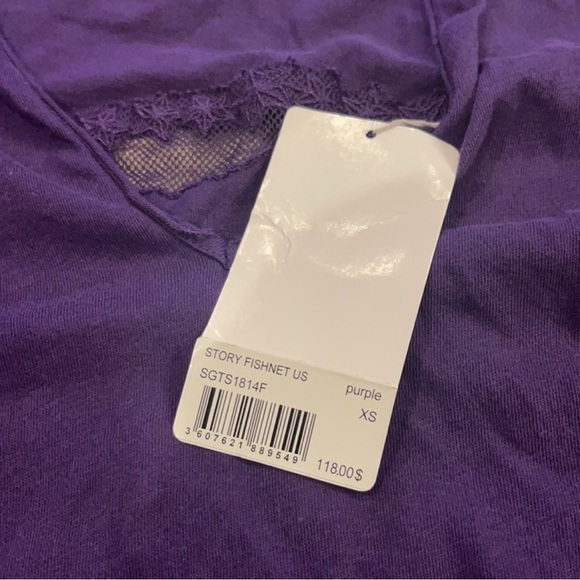 Zadig & Voltaire Story Fishnet Tee. - Picture 7 of 7